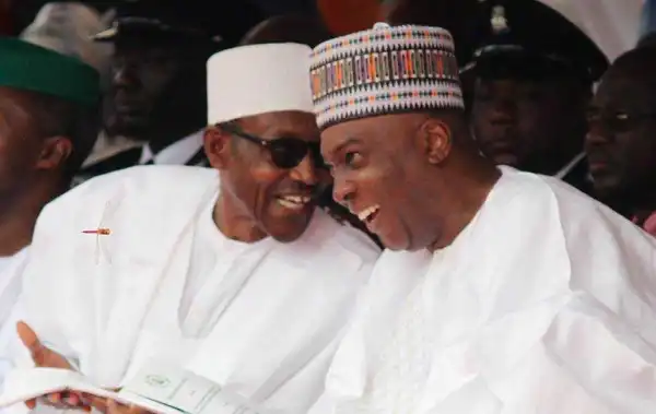 Twitter Naija Reacts After Bukola Saraki Tweeted That He Spoke With Buhari Last Night